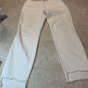Lafayette 148 New York Cream Jeans